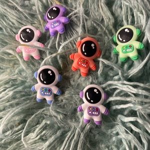 Spaceman Crocs charms , pins